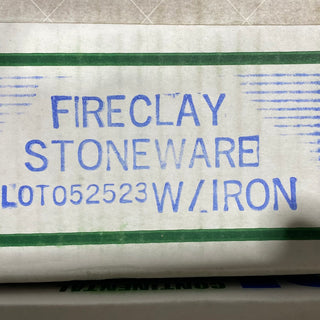 Fireclay Stoneware with Iron